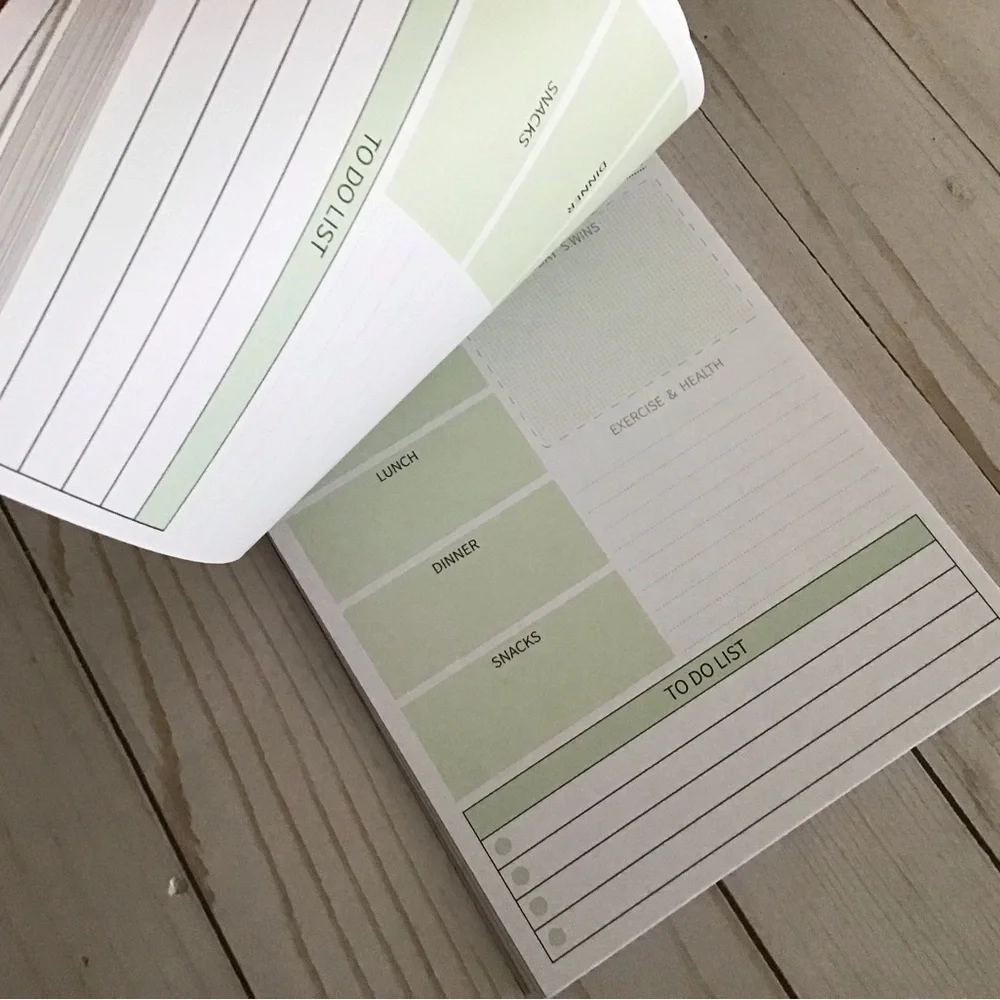 Daily Plan / To Do Spiral Notebook. UNDATED -- BRAND NEW